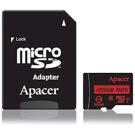 მეხსიერების ბარათი Apacer AP128GMCSX10U5-R microSDXC UHS-I U1 Class10 R85 128GB